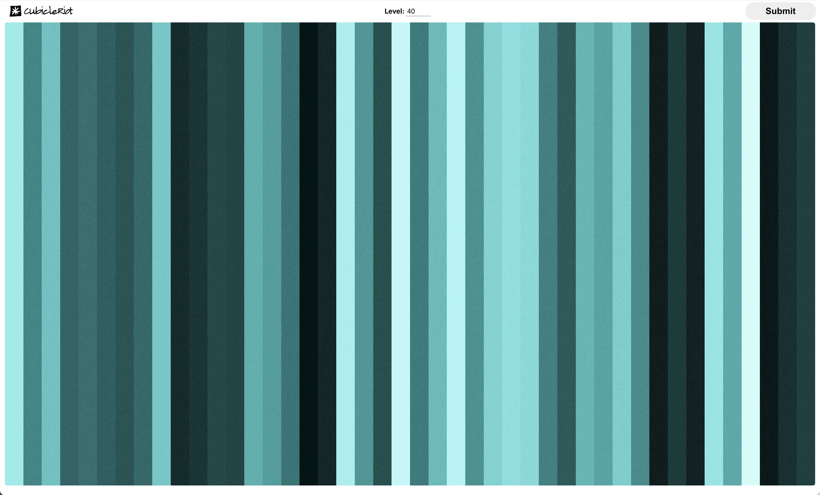 Gradient Game meditative color sorting game screenshot